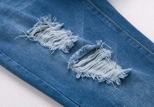 Laser Denim Dry Process(Damage)